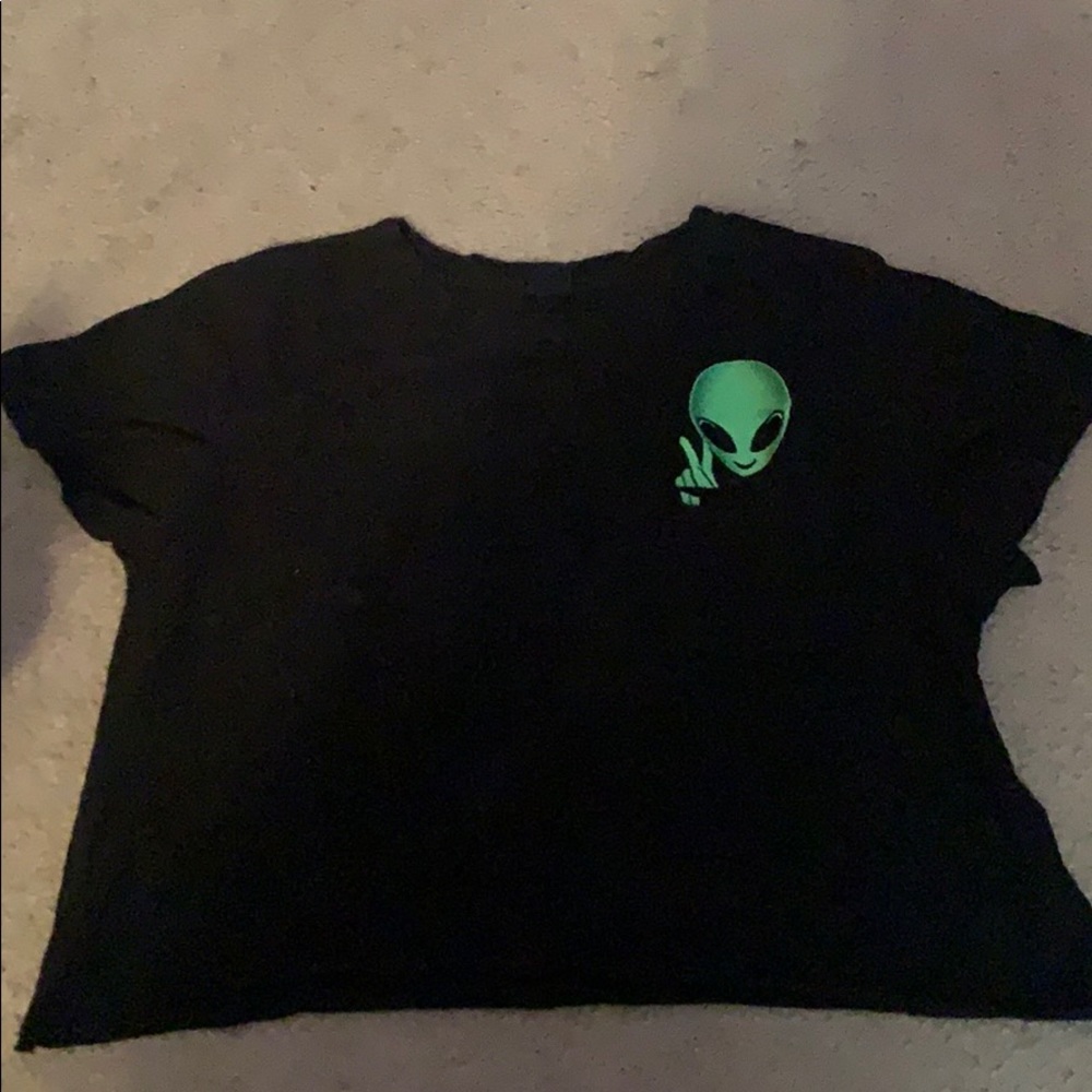 Alien Crop Top